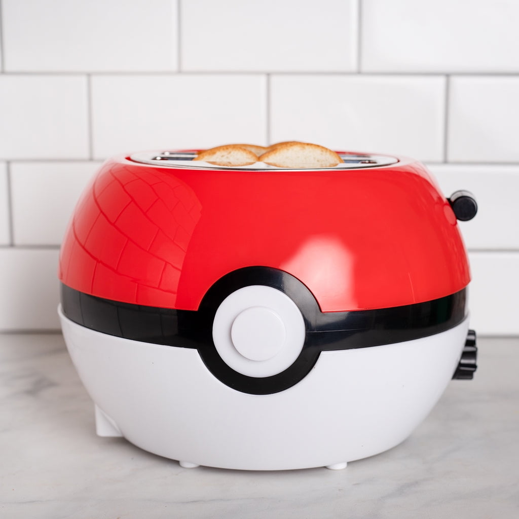 Uncanny Brands Pokemon Pokeball Halo Toaster