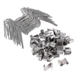 thumbnail image 1 of 100 Pcs Stainless Steel Greenhouse Glass Pane Fixing Clips, 1 of 4