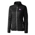 thumbnail image 2 of Women's Cutter & Buck Black TCU Horned Frogs Vault Rainier PrimaLoft Eco Insulated Full-Zip Puffer Jacket, 2 of 3