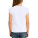 thumbnail image 4 of Camiseta de manga corta abotonada a rayas para niños, talla mediana a grande, informal, de poliéster, 4 of 8