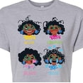 thumbnail image 3 of Disney's Encanto - Mirabel Emotions - Juniors Cropped Cotton Blend T-Shirt, 3 of 5