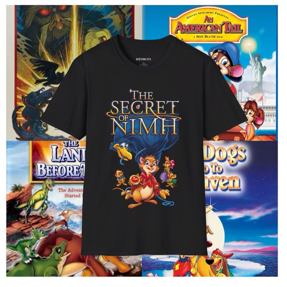 The Secret of Nimh - vintage 80s 90s Y2K nostalgia Tee - Don Bluth