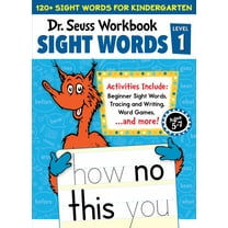 DR SEUSS: Dr. Seuss Sight Words Level 1 Workbook: A Sight Words Workbook for Kindergarten (120  Words, Games and Puzzles, Activity Fun, and More) (Paperback)