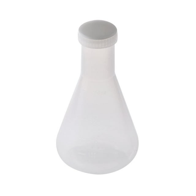 Matraz de Erlenmeyer de 250 Ml, Taza de Medición de Plástico - Suministros de Laboratorio ,