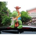 thumbnail image 4 of SQCLV Decoración de techo de coche, muñeco de cola de coche, muñeco divertido, decoración exterior de coche, regalo para padre (Buzz rescate Woody (con capota)), 4 of 4