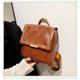 thumbnail image 1 of Mochila Retro de otoño para mujer, bolso de hombro de cuero PU, Mochila pequeña de viaje Fivean unisex, 1 of 2