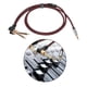 thumbnail image 3 of Cable de audio trenzado macho divisor en Y de 3,5 mm a 1/4 de pulgada doble de 1/8" a 6,35 mm 1 metro, 3 of 7
