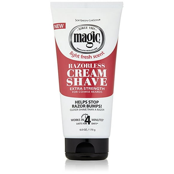 SoftSheen-Carson Magic Razorless Cream Shave Extra Strength 6 oz