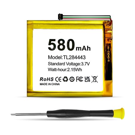 Smart Home Replacement Battery for Nest Thermostat TL284443, 580mAh