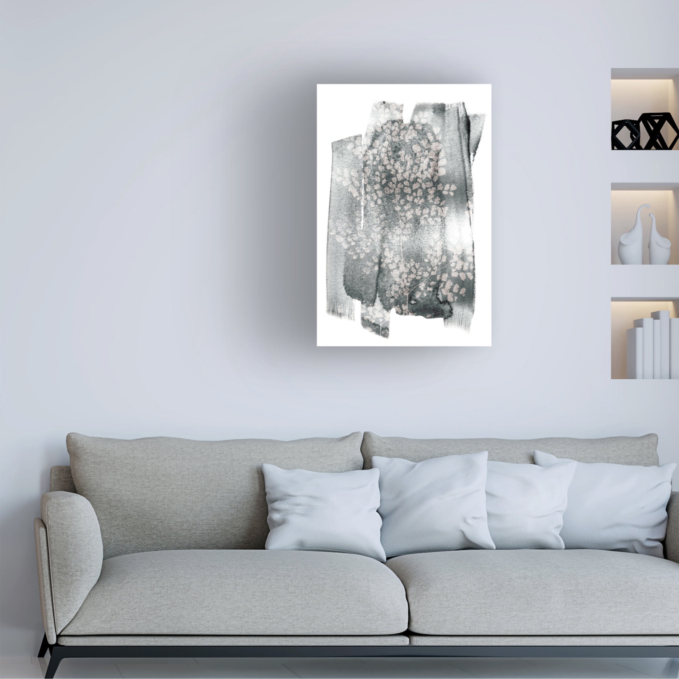 Trademark Fine Art Shot by Clint Imperfect Fern Canvas Wall Art