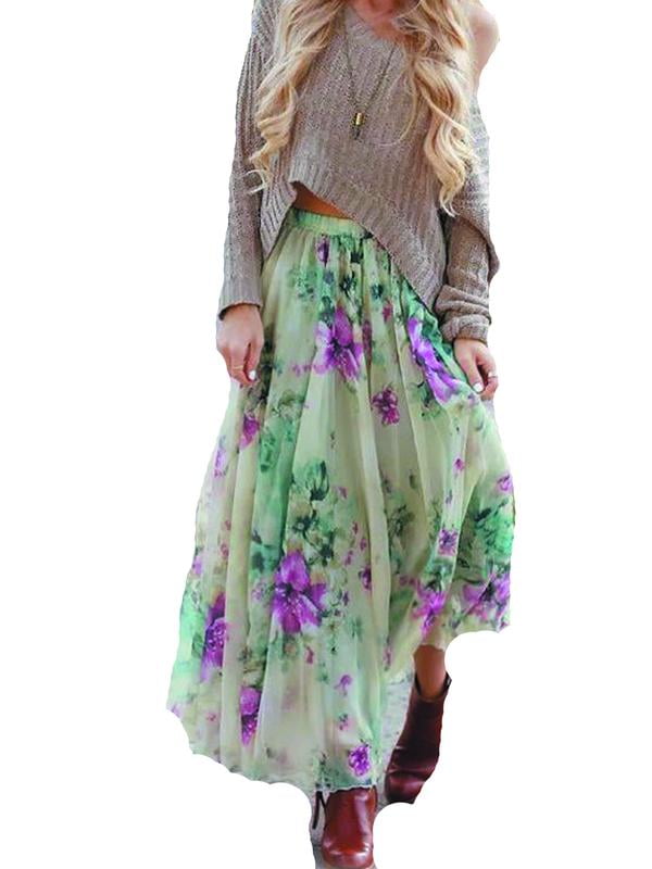 walmart maxi skirts and dresses