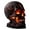 A, variant on Skull Head Lamp, Spooky LED Light For Halloween Decor, Realistic Resin Skull With Energy-Efficient LED Bulbs, Battery Operated Tabletop Wall Hanging Lamp For Themed Parties