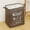 Brown, variant on Kcavykas Storage Bins Folding Thickened Dirty Clothes Basket Oxford Cloth Household Dirty Clothes Basket Dirty Clothes Storage Basket Portable Laundry Basket