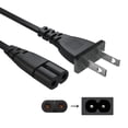 thumbnail image 2 of Quyaojz Printer Power Cord Cable Replacement for HP Envy 4500 5530 4520 7645 50557640 6055 4510 5540 5010 4511 5660 5535 100 110 120 200, HP OfficeJet Pro 6500 8600 4620 6830 6600 2 Prong AC Power, 2 of 4
