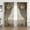 C, variant on HongHeng 2PCS European Curtains and Drapes Christmas Series Curtains Factory Sent Digital Printing Curtains