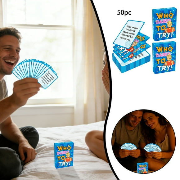 TIELUTT 50 Cartes d'Interaction de Jeu pour la Fête Cartes de Jeu de Groupe pour Adultes Jeu de Capture Jeu de Mots à la Mode Bunkers Jeu Jeu d'Archéologie Chats Espiègles Jeu