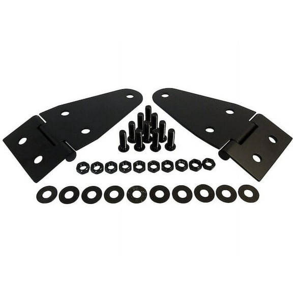 Hood Hinge - Compatible with 1959 - 1983 Jeep CJ5 1960 1961 1962 1963 1964 1965 1966 1967 1968 1969 1970 1971 1972 1973 1974 1975 1976 1977 1978 1979 1980 1981 1982
