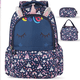 thumbnail image 1 of Mochila Para Niñas Kit 3piezas Con Lonchera Y Lapicera, Para Escolar Viaje Xtellar azul, 1 of 3