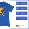 thumbnail image 4 of Tee Hunt Dean Russo Colorful Neon Dog T-Shirt How Your Soul is Men's Tee, Blue, Medium, 4 of 5