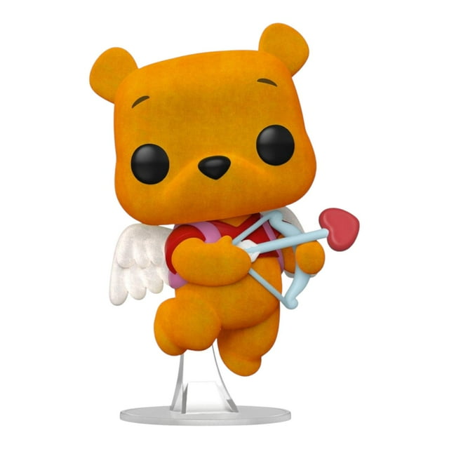 POP WINNIE POOH SAN VALENTIN EXCLUSIVO FLOCKED
