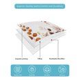 thumbnail image 4 of Quilt King Size Bedding Set, Orange Pumpkins Fall Reversible Summer Quilt 3 Pieces, Thanksgiving Eucalyptus Leaf Botanical Lightweight Bedspreads Coverlets with 2 Pillow Shams for All Seasons, 4 of 5