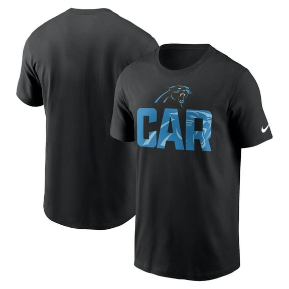 Men's Nike Black Carolina Panthers Local Essential T-Shirt
