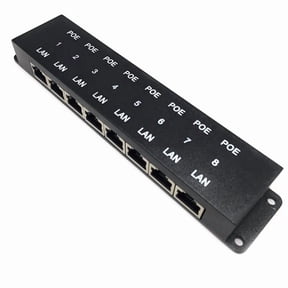 POE-8 Passive 8 Port 100Mbps PoE Injector Midspan Ethernet Power for IP Camera Wireless AP 24V 48V PoE Devices