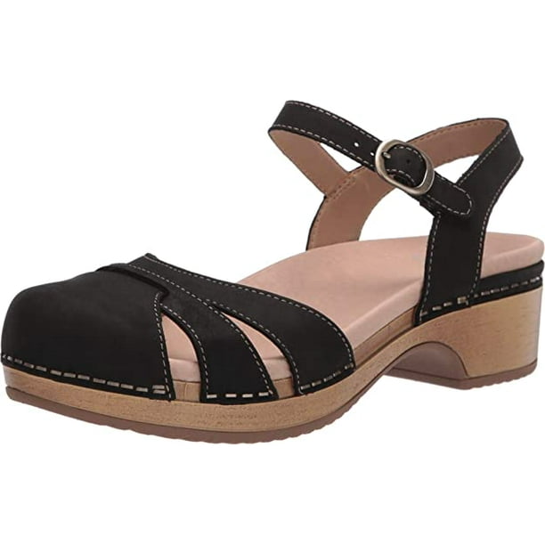 dansko sandals closed toe