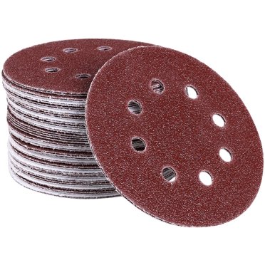 Sungold Abrasives 40 Grit Sanding Discs – Lot Of 20, 5 Inch, 8 Hole, Hook & Loop, Extra Coarse