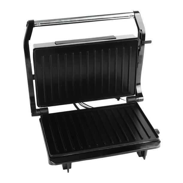 Plancha Eléctrica Para Carne, Parrilla Eléctrica Para Prensa Panini 50-60Hz 1-2 Personas Para Cocinar