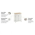 thumbnail image 4 of Homestyles Buffet of Buffets Wood Buffet in Off White, 4 of 24