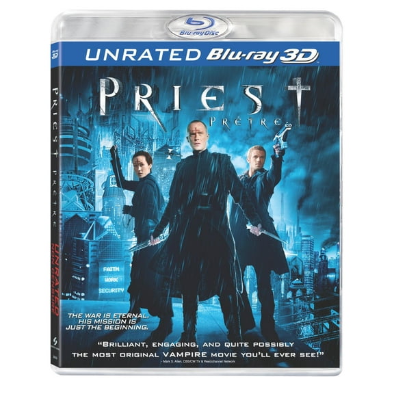 Priest (Unrated Blu-Ray 3D)  (2011) (Blu-ray)