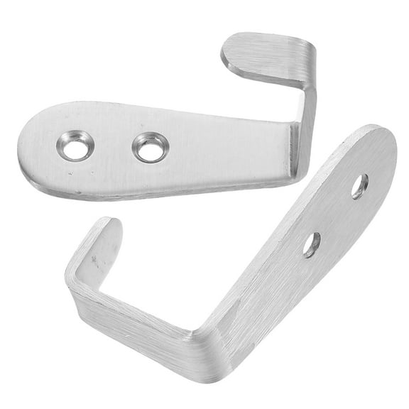 FRCOLOR 2pcs Bunk Bed Ladder Hooks Camper Ladder Brackets Metal Replacement Hooks Ladder Hardware