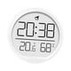 thumbnail image 2 of Reloj de pared digital de 2,9 pulgadas con función de temperatura y humedad, batería versátil. Blanco, 2 of 9