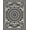 Black, Pattern 5, variant on ODIKA 4'x6' Machine Washable Non-Slip Area Rug, Elati Ornate Damask Medallion High Traffic Rug, Black, 533127