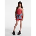 thumbnail image 2 of Weekend Academy Girls Embroidered Cotton Handkerchief Tank Top, Sizes 4-18, 2 of 5