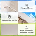 thumbnail image 5 of 4-6 Person, Easy Setup 4 Season Waterproof Outdoor Tent,Waterproof Luxury Glamping Tent with 12 Mesh Window Inflatable Tent With Pump,Glamping Tents, 5 of 9