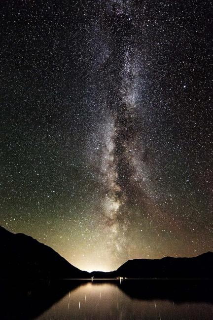 Milky Way Stars in the Night Sky Astronomy Journal : 150 Page Lined ...