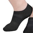 thumbnail image 3 of PLHWHYQ Kids Ankle Socks Breathable Short Socks For Sports School Daily Wear Soft Comfortable Casual Socks for Kids Black 5-14 Years, 3 of 6