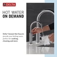 thumbnail image 2 of Delta 1930LF-H Contemporary Round Instant Hot Water Dispenser Chrome Faucet Water Dispenser Hot Only, 2 of 5