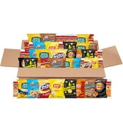 Frito-Lay Sweet & Salty Snacks Variety Box, Mix of Cookies, Crackers, Chips & Nuts, Single Serve Bags Perfect for Portion Control and On The Go Snacking, (50 Pack)