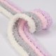 thumbnail image 4 of Nvzi 10 pares de cordones de felpa - Cordones de felpa grises de 80 cm de largo, suaves y gruesos, ideales como repuesto para calzado deportivo o para un look casual y a la moda., 4 of 5