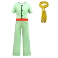 thumbnail image 4 of Disfraz de Cosplay de la película El Principito para niños, uniforme verde, traje para niños, para Halloween, carnaval, actuación en el escenario, 4 of 5