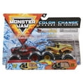 thumbnail image 1 of Monster Jam, Official Northern Nightmare Vs. Earth Shaker Color-Changing Die-Cast Monster Trucks, 1:64 Scale, 1 of 5