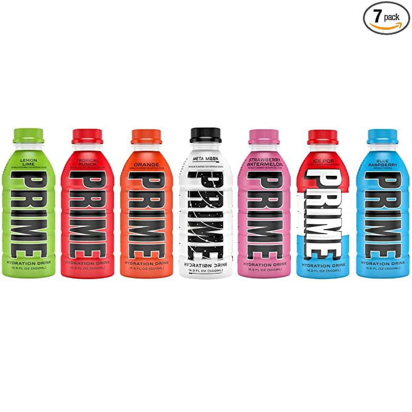 Prime Hydration Sports Drink Variety Pack - Energy Drink, Electrolyte Beverage - Lemon Lime, Tropical Punch, Blue Raspberry, Orange, Grape & Ice Pop - Prime Hydration Sports Drink Variety Pack - Energy Drink, Electrolyte Beverage - Lemon Lime, Tropical Punch, Blue Raspberry, Orange, Grape & Ice Pop -