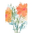 thumbnail image 2 of Kouta, Flora 17x24 White Modern Wood Framed Museum Art Print Titled - Orange Poppies I, 2 of 4