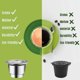 thumbnail image 3 of 4x Espresso Able S Reutilizable Pod Espresso Pod Less Steel S Compatible, 3 of 5