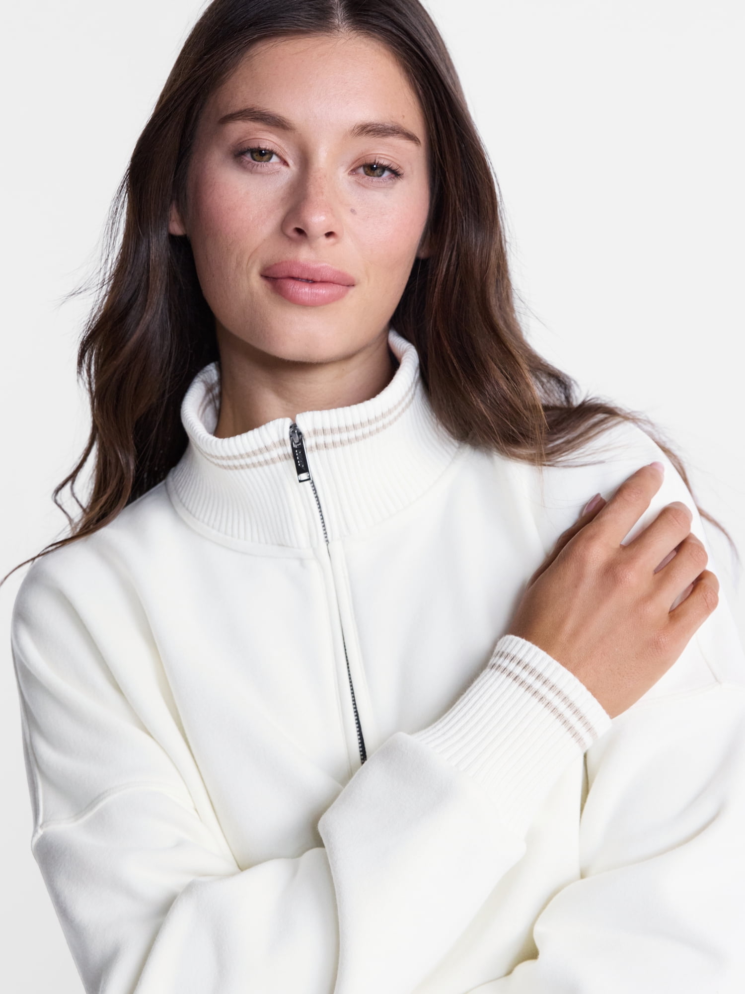 Avia Women's Quarter Zip Fleece Pullover, Sizes XS-XXXL