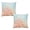 Orange Coral, variant on Coastal Nautical Starfish Pillow Covers 24x24 Set of 2 Ocean Coral Seagrass Summer Decorative Throw Pillow Cases Aqua Turquoise Beach Themed Outdoor Cushion Covers for Home Couch Sofa