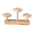 thumbnail image 3 of Tnarru Wooden Display Riser Collectibles Display Shelf Reusable Showcase Desktop Display Rack for Model Perfume Cosmetic Countertops B, 3 of 8
